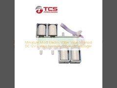 소형 마이크로 전기 물 밸브 소레노이드 DC 12V 2 방식 일반적으로 마사저를 위해 닫습니다