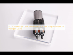 DC 14.4V 마사지 의자 진공 펌프 지능형 장치용 밸브가있는 자동차 좌석 펌프
