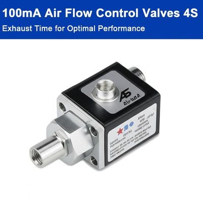 100mA Air Flow Control Valves 4S Exhaust Time for Optimal Performance